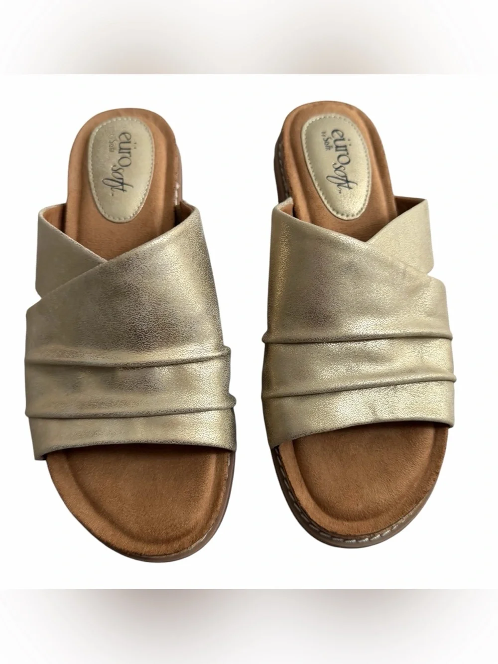 EUC Eurosoft Elesha Wedge Sandal Size 7